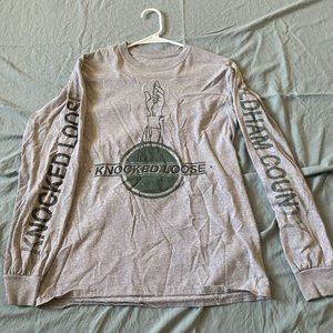 KNOCKED LOOSE longsleeve band t-shirt